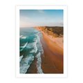 Plakat bez ramy 21x30 - Z Lotu Ptaka - fotografia, plaża