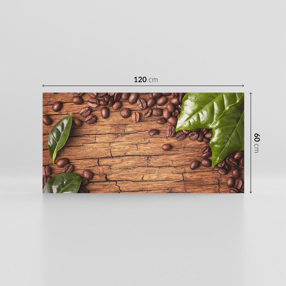 Obraz na płótnie 120x60 - Zmysłowa kawa: aromat i smak - kawa