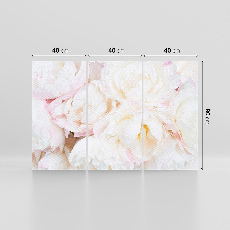 Obraz na płótnie 120x80 - natura w pełnym rozkwicie - kwiaty