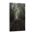 Obraz na płótnie 50x70 - Urok Drogi - las, droga