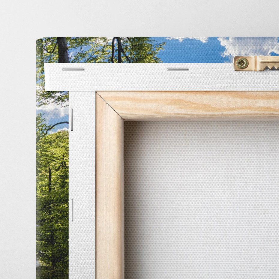 Obraz na płótnie 30x30 - Morze: siła skał na brzegu" - morze, skały