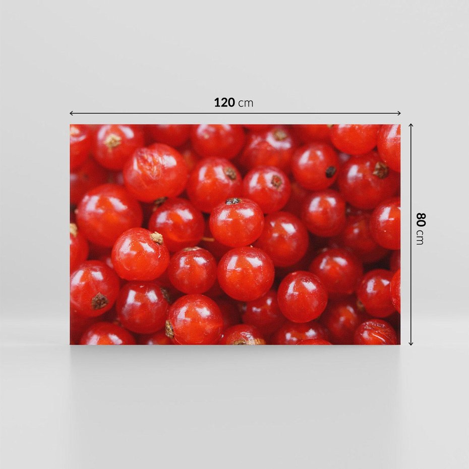 Obraz na płótnie 120x80 - Pożeczka - Czerwony Skarb - pożeczka, owoc