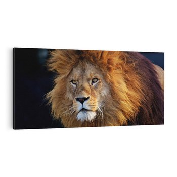 Obraz na płótnie 120x60 - Lew - Król Zwierząt - lew, zwierzęta
