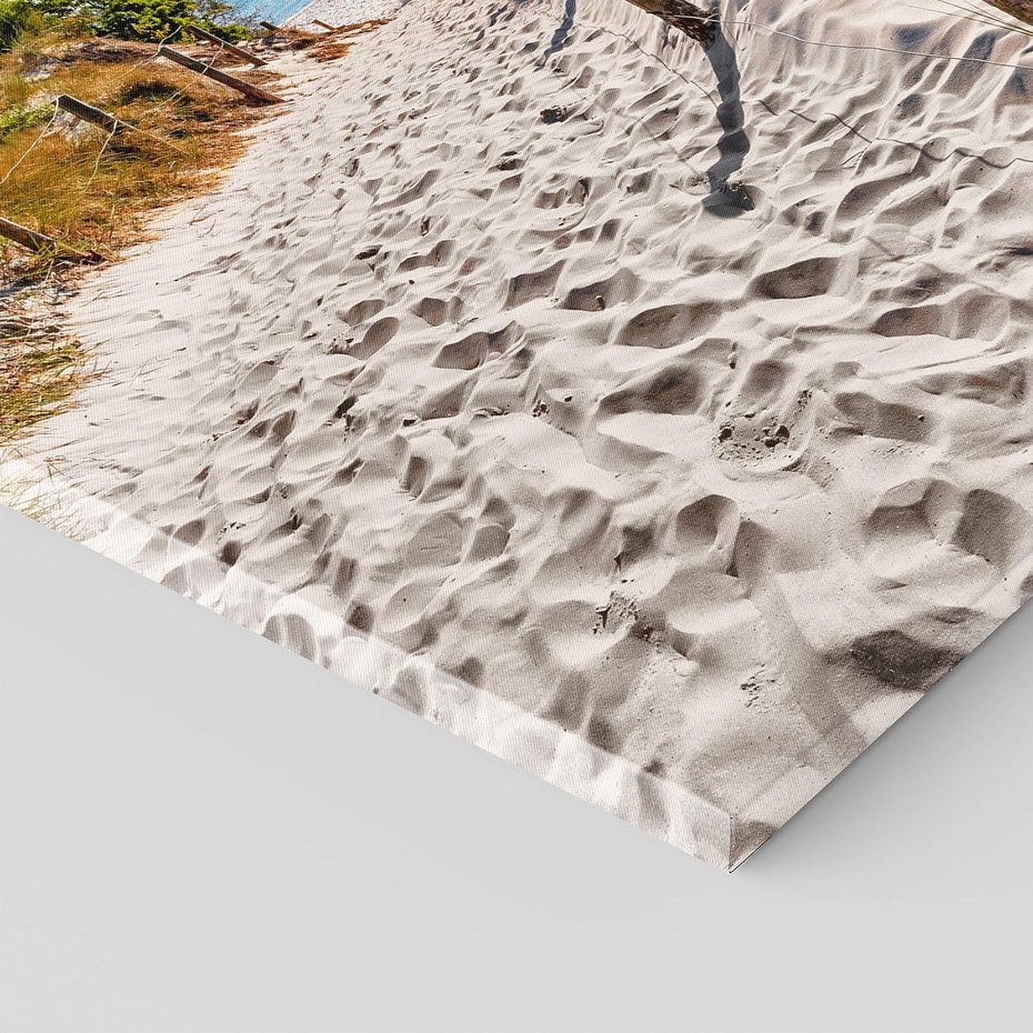 Obraz na płótnie 30x30 - Mewy nad Morzem - plaża, mewy