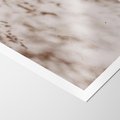 Plakat bez ramy 30x40 - Cień Gałęzi - beżowa ściana, cień gałęzi