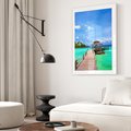 Plakat bez ramy 30x40 - Magia tropikalnego oceanu - ocean, tropiki