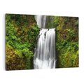 Obraz na płótnie 120x80 - Siła i Urok Natury - wodospad, las