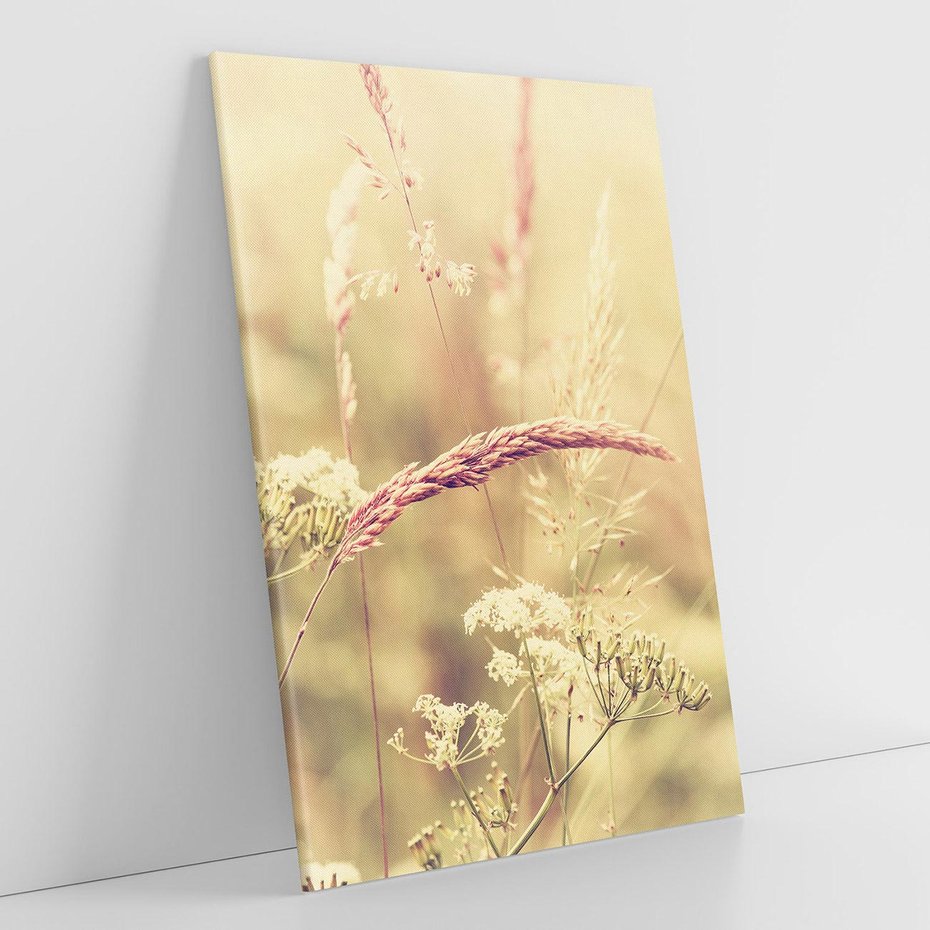 Obraz na płótnie 70x100 - Boho Wizja - suszone, trawy