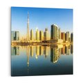 Obraz na płótnie 40x40 - Panorama Dubaju - Dubai, Dubaj