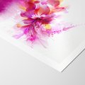 Plakat bez ramy 30x40 - Kwiaty abstrakcji - abstrakcja, kwiaty