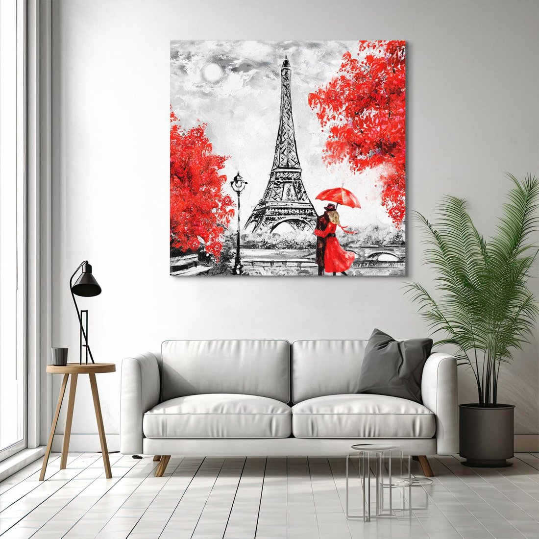Obraz na płótnie 70x70 - Paryż Wieża - Paryż, Wieża