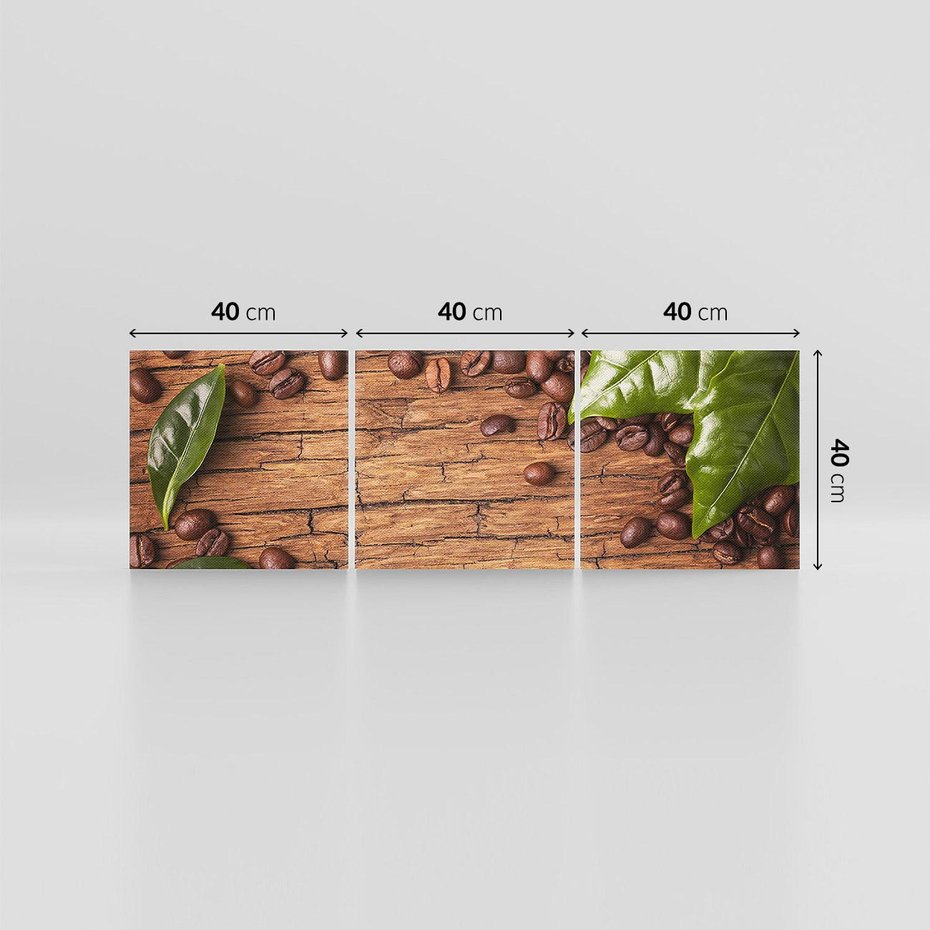 Obraz na płótnie 120x40 - Zmysłowa kawa: aromat i smak - kawa