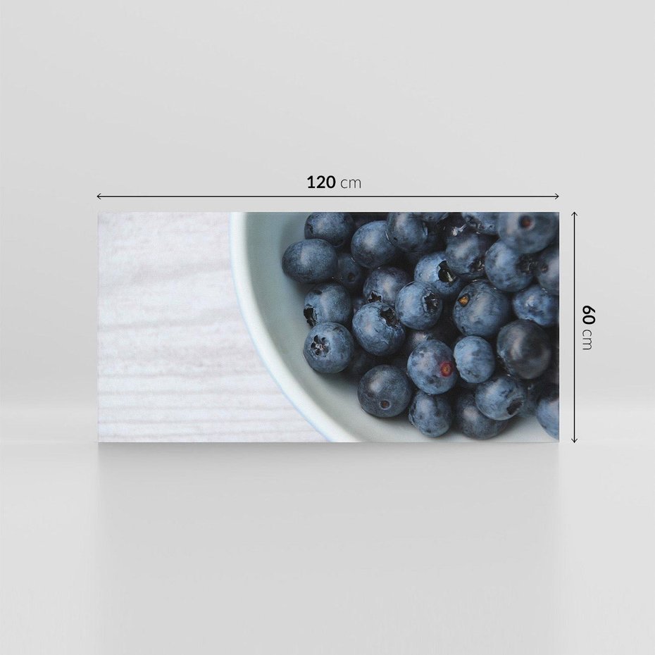Obraz na płótnie 120x60 - Borówki Leśna Harmonia - borówki, owoce