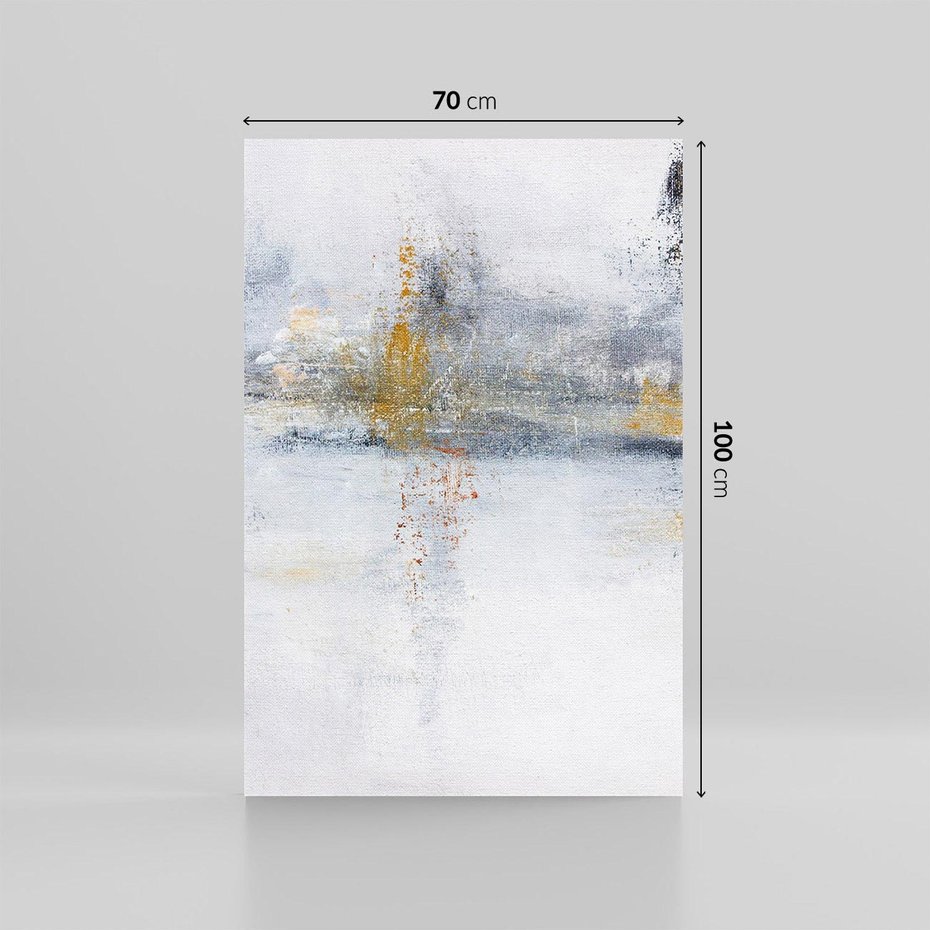 Obraz na płótnie 70x100 - Kontrastujące Chaosy - abstrakcja, kontrast