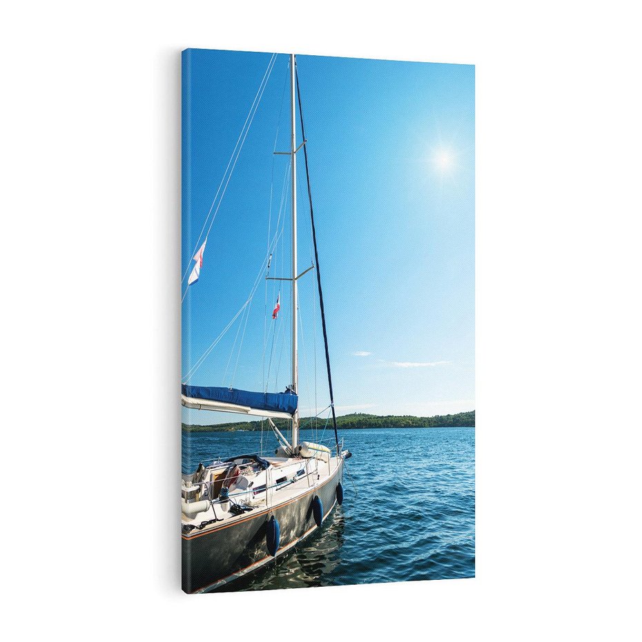 Obraz na płótnie 50x70 - Wolność na Horyzoncie - żaglowiec, morze