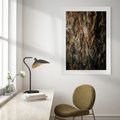 Plakat bez ramy 30x40 - Tekstura Drewna: Zbliżenie - zbliżenie na pień drzewa, tekstura