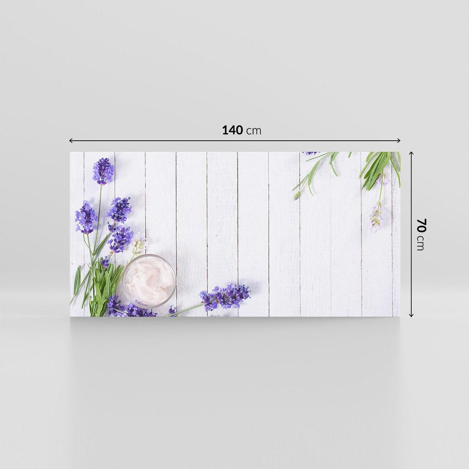 Obraz na płótnie 140x70 - Lawenda Kwiaty - lawenda, kwiat