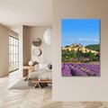 Obraz na płótnie 80x120 - Prowansalska Aura - lawenda, Prowansja
