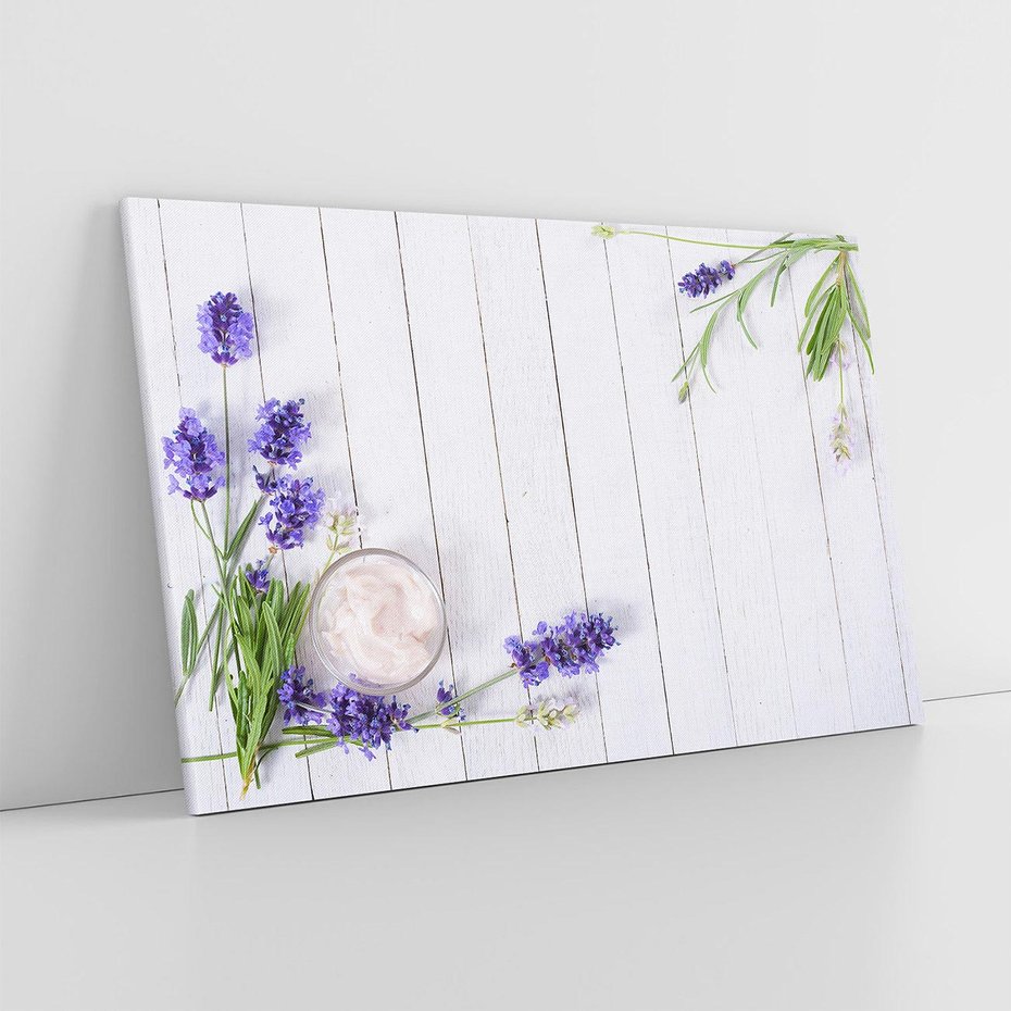 Obraz na płótnie 100x70 - Lawenda Kwiaty - lawenda, kwiat