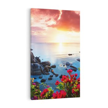 Obraz na płótnie 80x120 - Rajskie plaże Tajlandii - Tajlandia, plaża