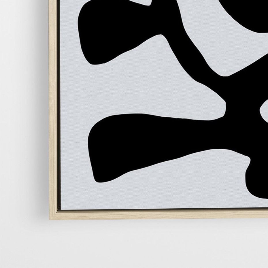 Obraz w ramie 50x70 - Przenikające Refleksje - matisse, sztuka nowoczesna - rama drewno