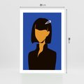Plakat bez ramy 21x30 - Energetyczne Zestawienie - sztuka nowoczesna, plakat