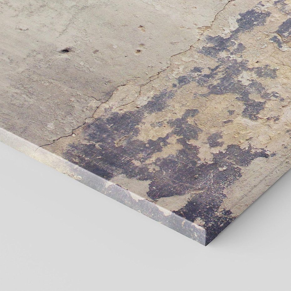 Obraz na płótnie 90x30 - Surowość ściany z betonu - ściana, beton