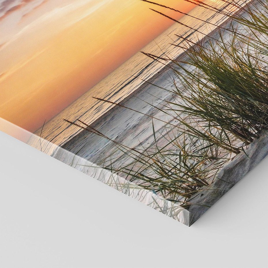 Obraz na płótnie 100x50 - Idylla nad Morzem - plaża, morze