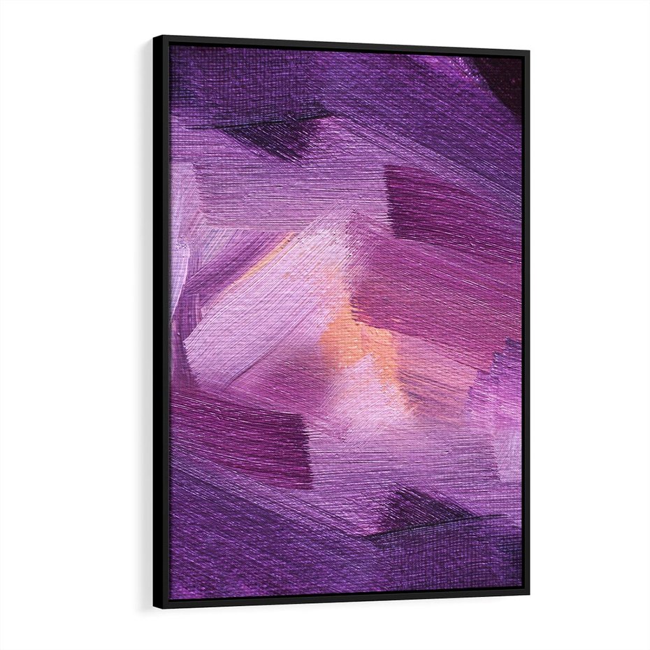 Obraz w ramie 50x70 - Abstrakcyjna gra kolorów - abstrakcja, akwarela - rama czarna