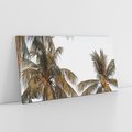 Obraz na płótnie 120x60 - Palmy - tęsknota za Hawajami - palmy, Hawaje