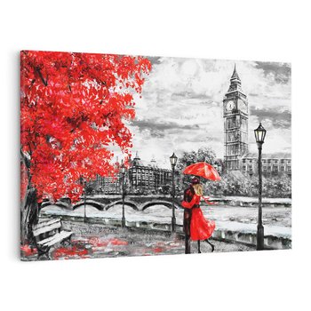 Obraz na płótnie 70x50 - Big Ben w Londynie - londyn, big ben