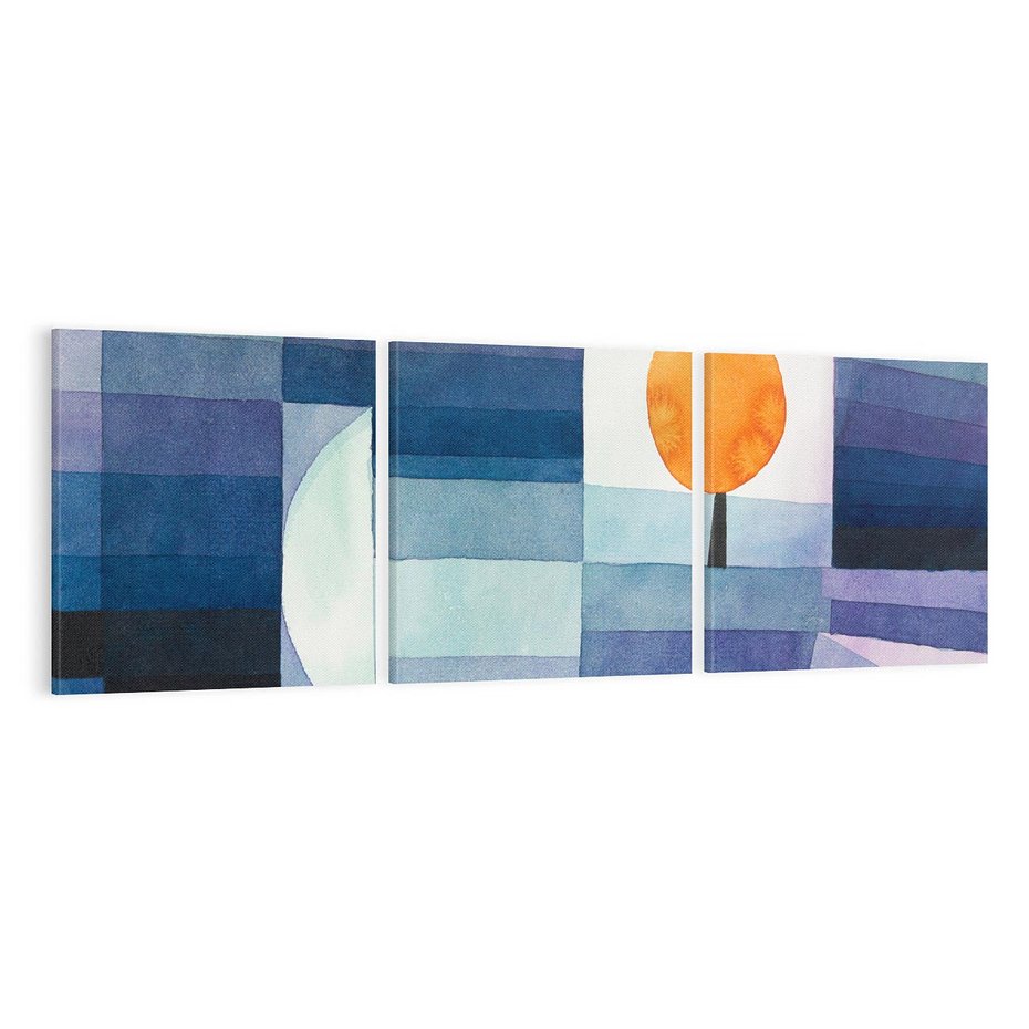 Obraz na płótnie 90x30 - The Harbinger of Autumn 1922, Paul Klee - Reprodukcja - reprodukcja, obraz na płótnie