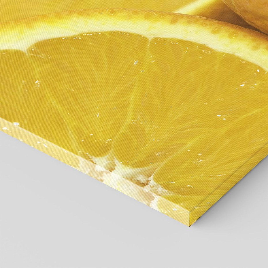 Obraz na płótnie 50x50 - Cytrusy Żywy Zapach Energii - cytruny, owoce