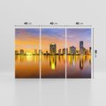 Obraz na płótnie 120x80 - miasto świateł - Miami, Floryda