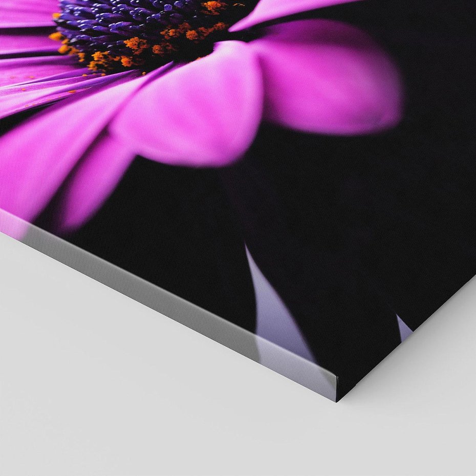 Obraz na płótnie 150x50 - kwiatowa harmonia - kwiat, SPA