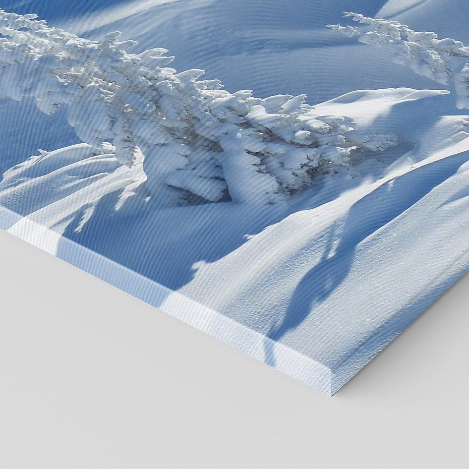 Obraz na płótnie 120x60 - Magia zimowego krajobrazu - śnieg, zima