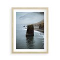 Plakat w ramie 40x50 - Mistyczna Aura - morze, mgła - rama drewno