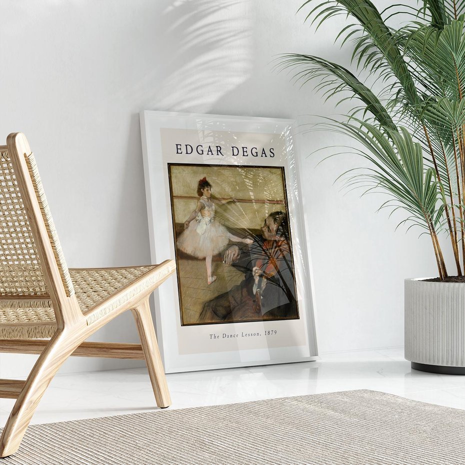 Plakat bez ramy 30x40 - Klasyka Baletu - Edgar Degas, reprodukcja obrazu
