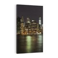 Obraz na płótnie 80x120 - Nowy Jork nocą - New York, Nowy
