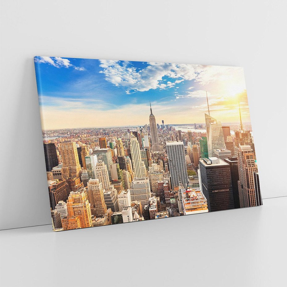 Obraz na płótnie 120x80 - Pulsujące Serce Nowego Jorku - Manhattan, Nowy Jork