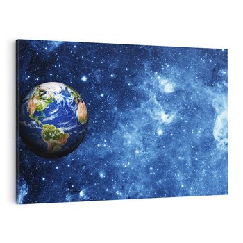 Obraz na płótnie 70x50 - Kosmiczne podróże na Ziemię - kosmos, ziemia