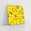 Obraz na płótnie 50x50 - Banany Owocowy Uśmiech - banany, owoce