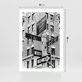 Plakat bez ramy 21x30 - Nowojorska Droga - nowy jork, fotografia