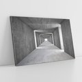 Obraz na płótnie 70x50 - Abstrakcyjna głębia - 3D, tunel