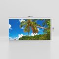 Obraz na płótnie 120x60 - Oaza palm na plaży - palma, plaża