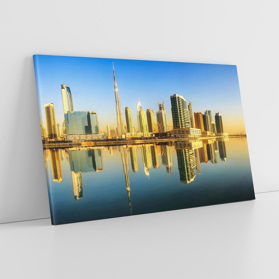 Obraz na płótnie 120x80 - Panorama Dubaju - Dubai, Dubaj