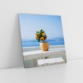 Obraz na płótnie 60x60 - Uroki Santorini - Santorini, Grecja