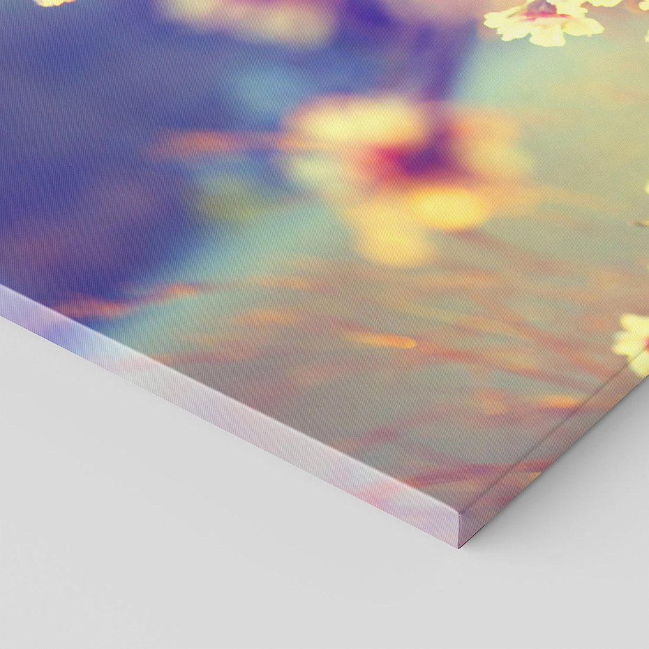 Obraz na płótnie 120x60 - Kwiatowa Wiosna - kwiaty, wiosna