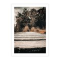 Plakat bez ramy 30x40 - Fotografia w Ciepłych Barwach - odcienie brązu, fotografia