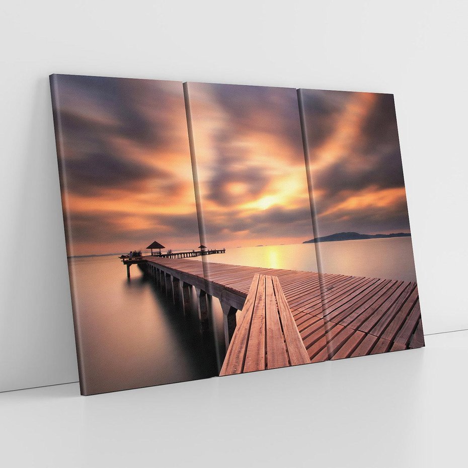 Obraz na płótnie 120x80 - Marina nad Oceanem - Tajlandia, marina